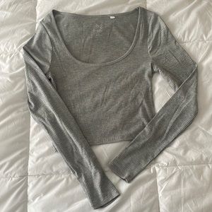 Darker Grey Long Sleeve Shirt